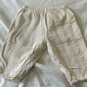 Bonpoint Cream Baby corduroy pants